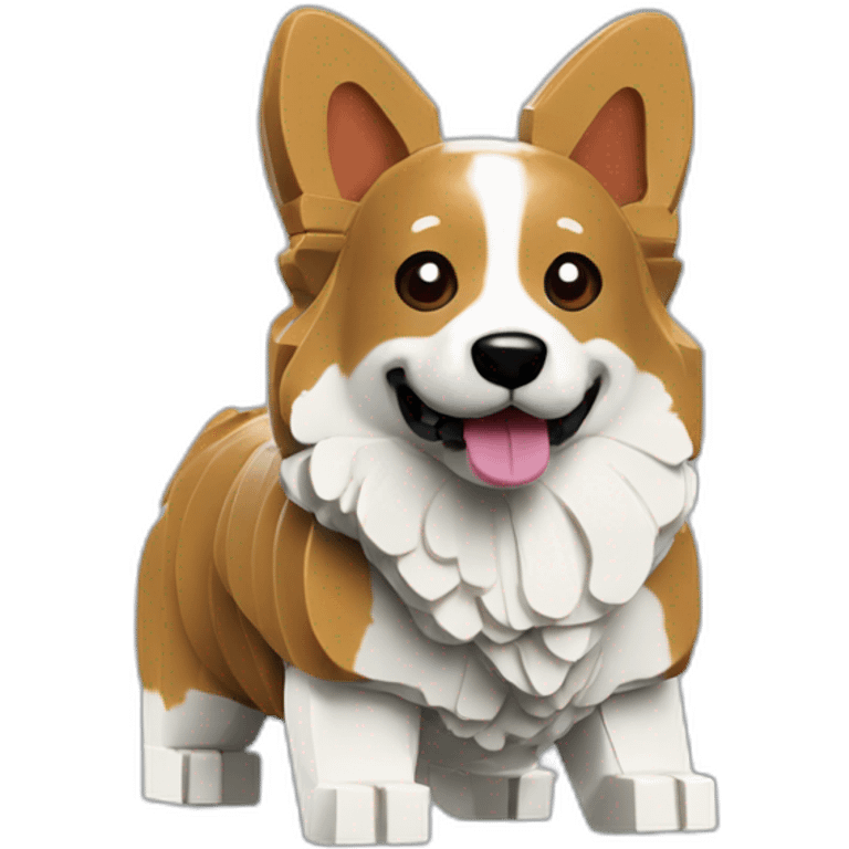 truffle lego corgi emoji