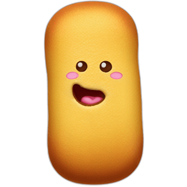 squished twinkie emoji