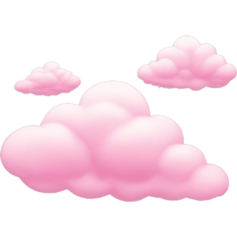 pink clouds emoji