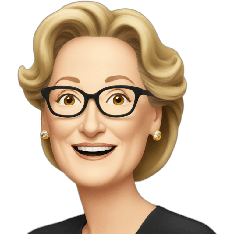 Meryl Streep emoji