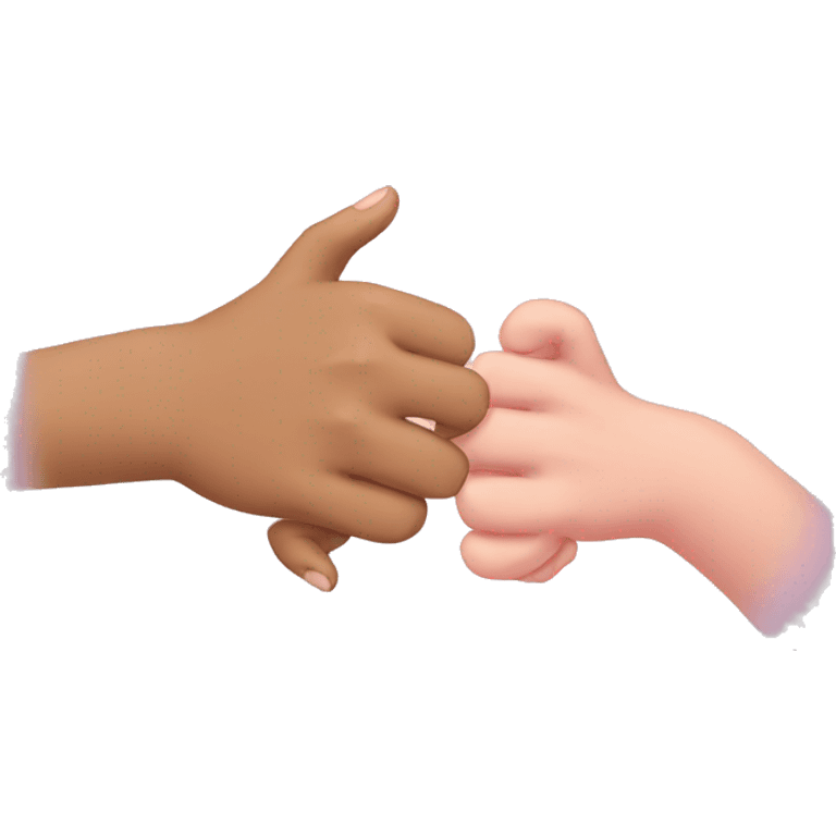 Pinky promise emoji