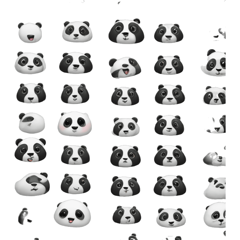 Panda using motorola device  emoji