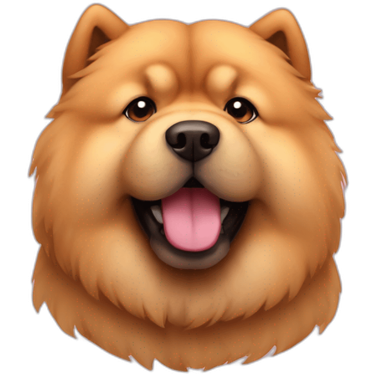 chow chow love emoji