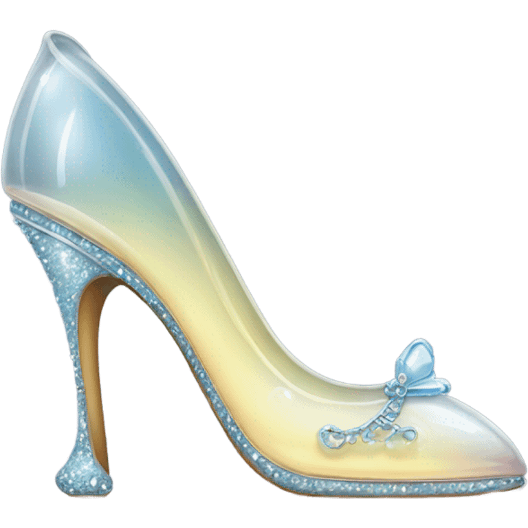 Glass slipper  emoji