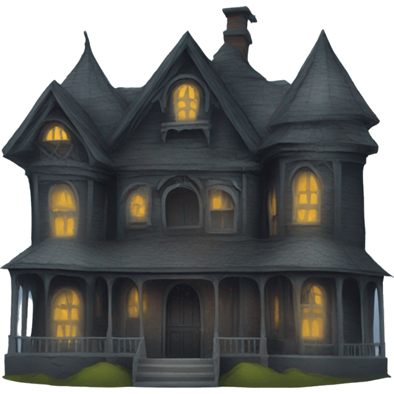 Haunted house  emoji