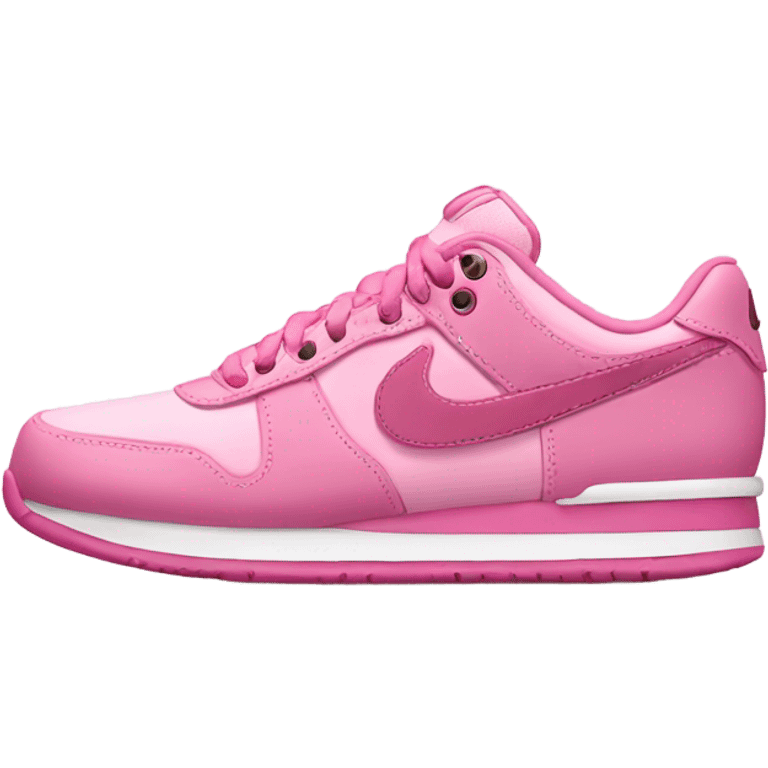 Pink Nike sneakers emoji