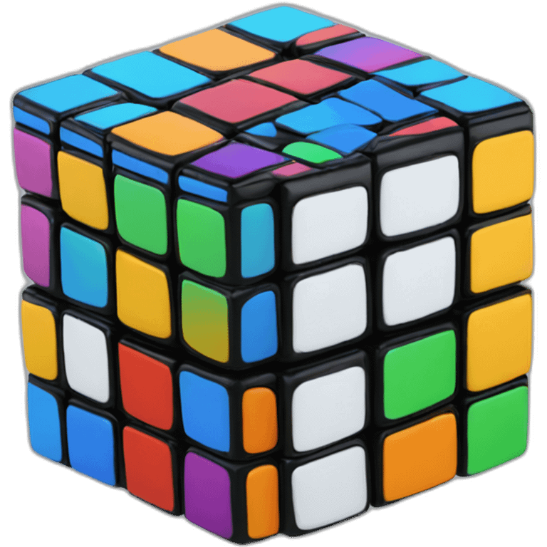 Rubik's cube emoji