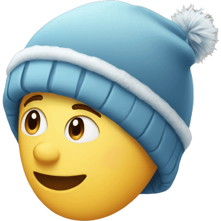 Winter hat emoji