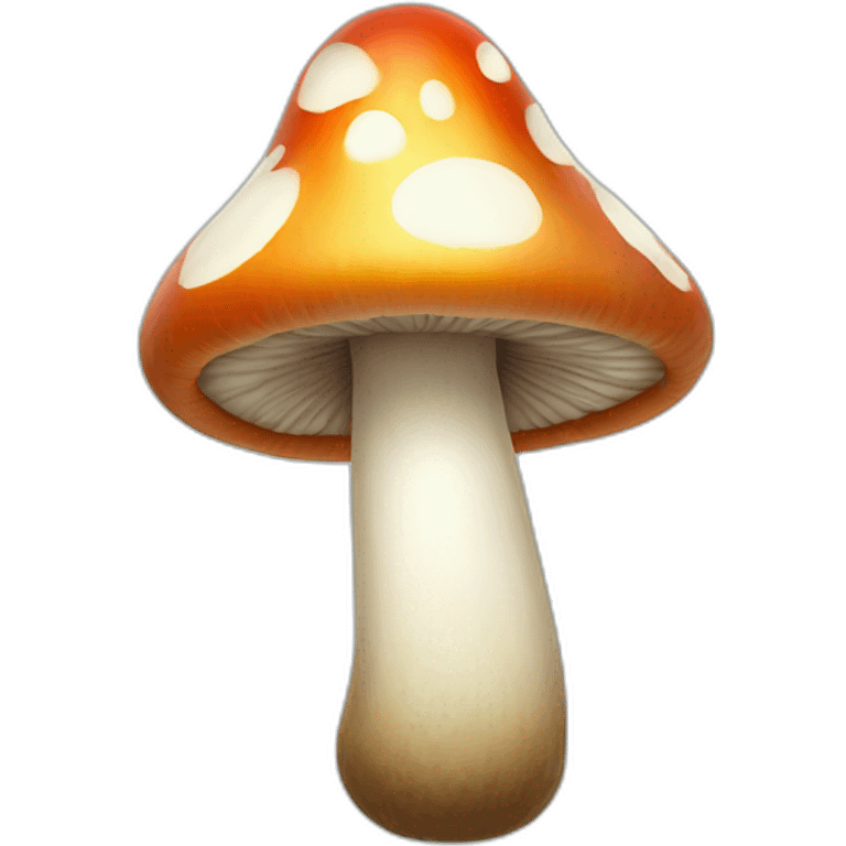 happy magic mushroom emoji