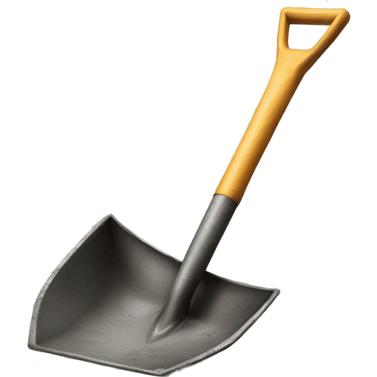 old shovel for digging emoji