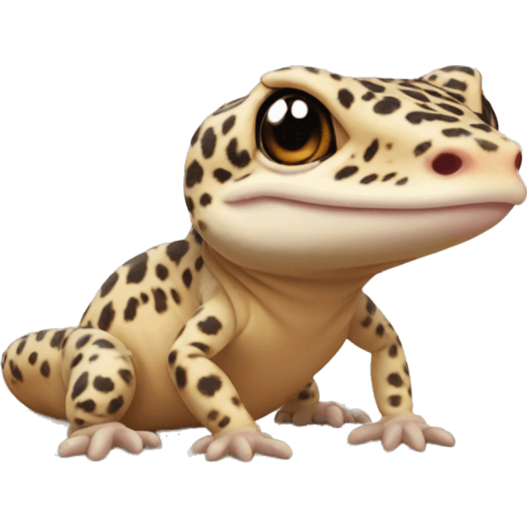 Leopard gecko emoji