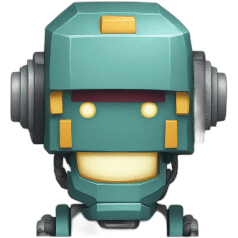 Pixel robot  emoji