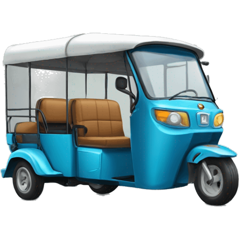 Tuk tuk cross kart  emoji