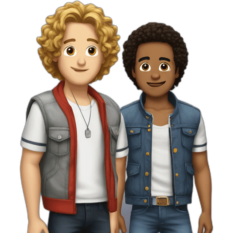 McFly and Carlito emoji