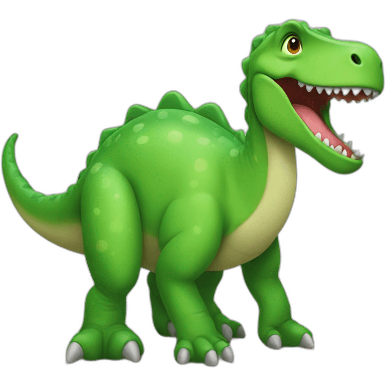 big green dinosaur emoji