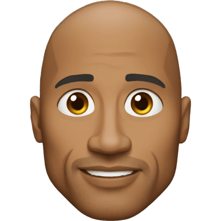 Dwayne johnson emoji