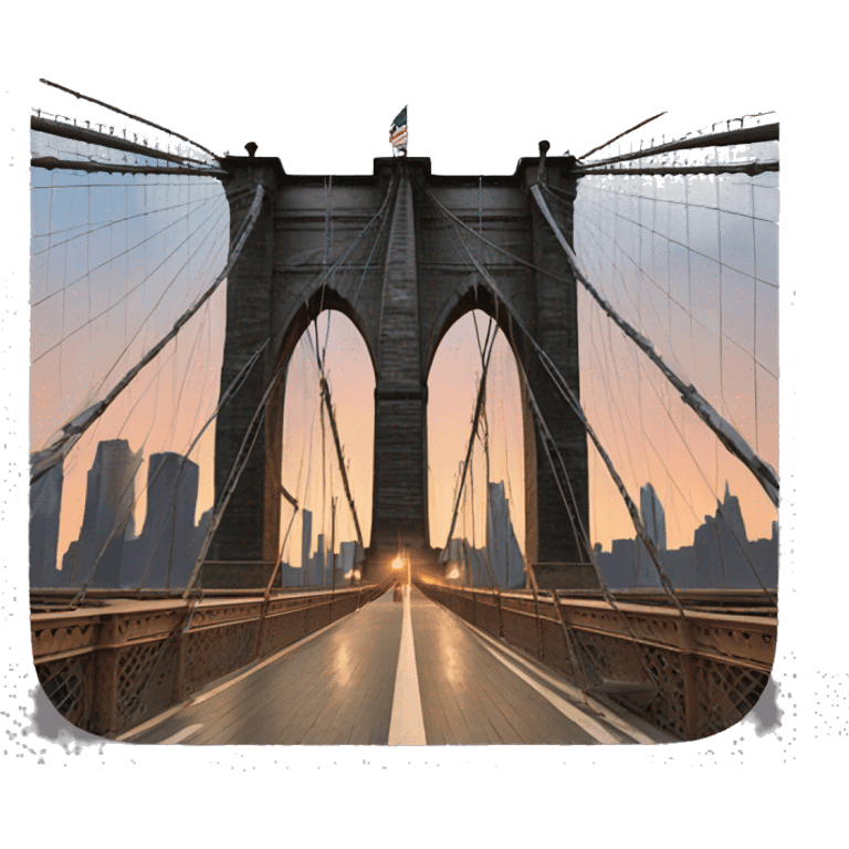 Brooklyn bridge emoji