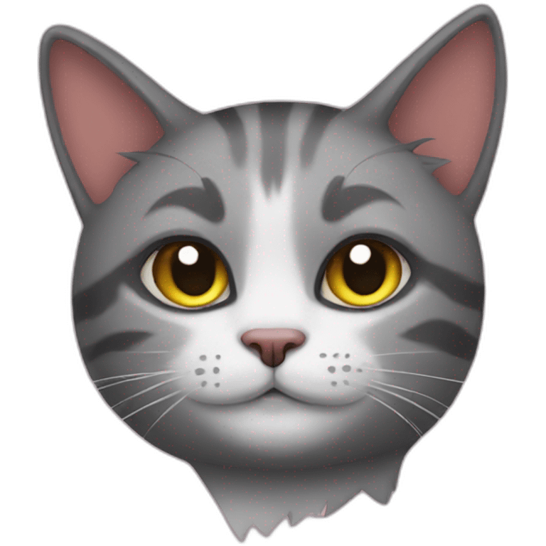 a gay cat emoji