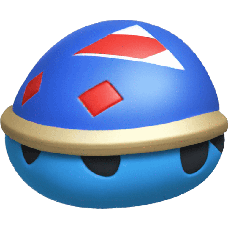 Mario Kart blue shell emoji