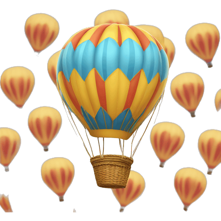 Hot air balloon emoji