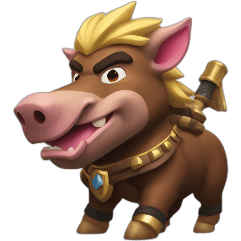 Clash Royale The Boar Rider emoji