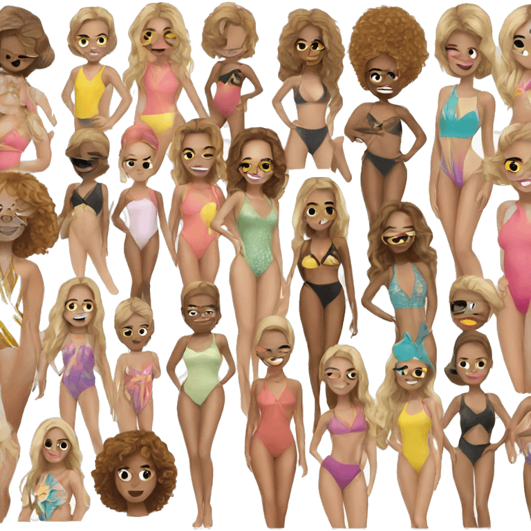 beyonce swimsuit
 emoji