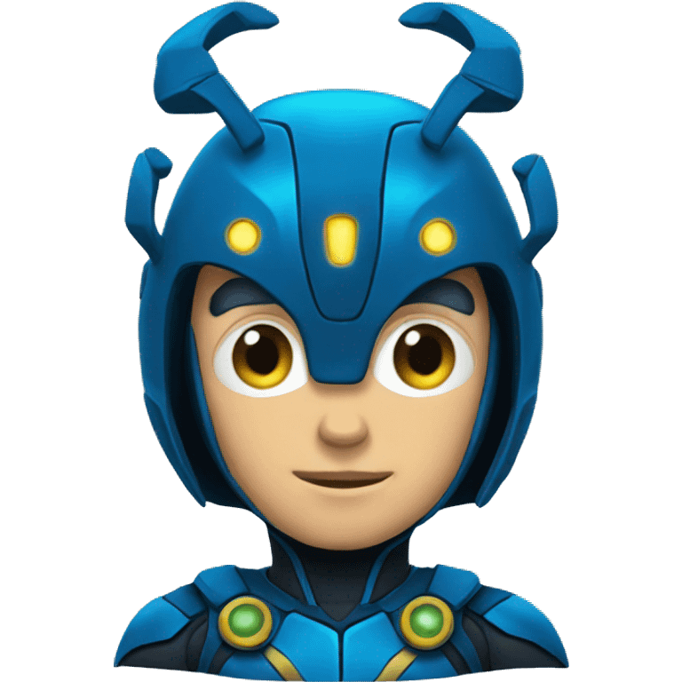 blue beetle emoji