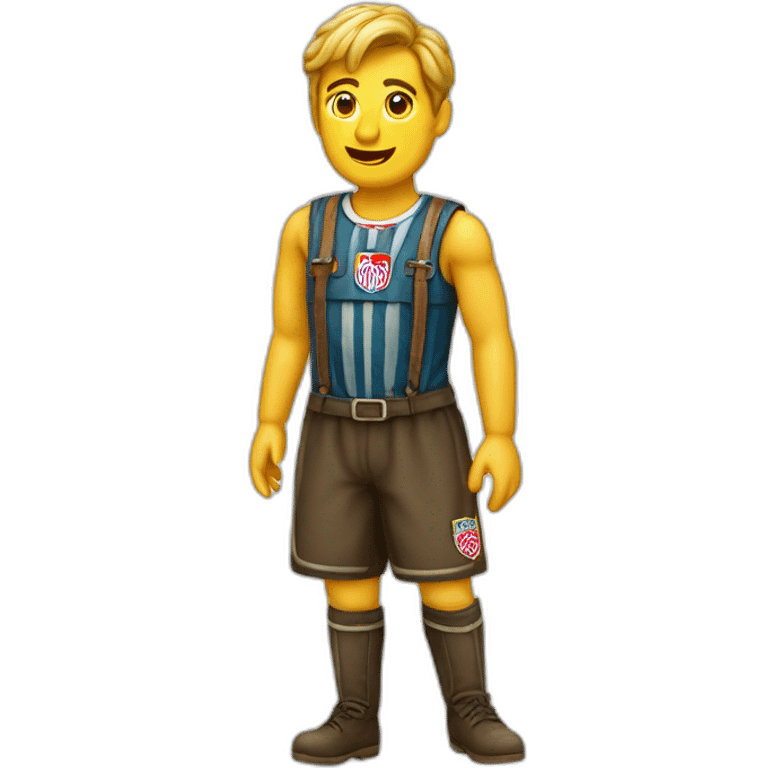 Lederhose bayern emoji