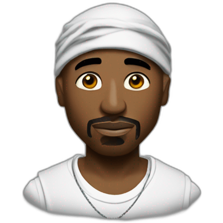 Tupac shakur emoji