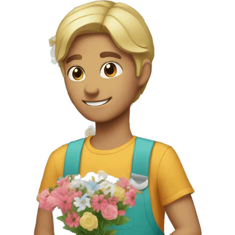 florist emoji