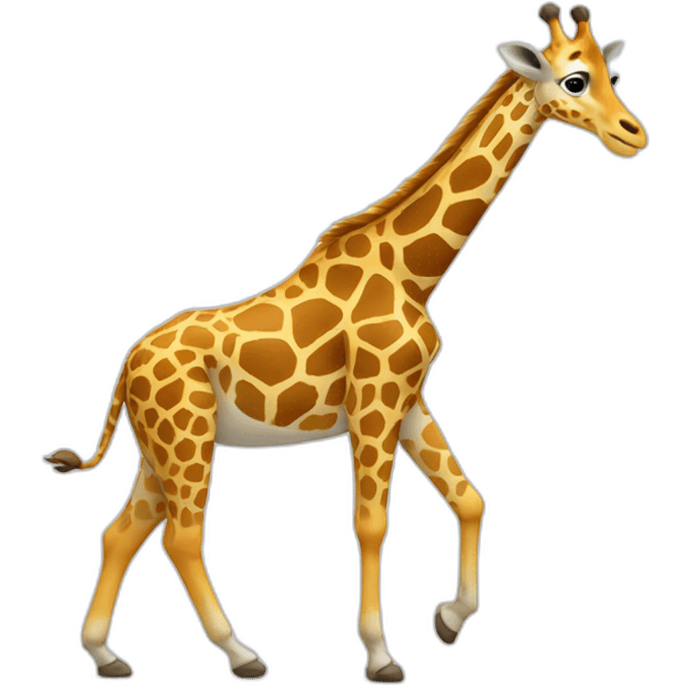 Girafe qui dance emoji