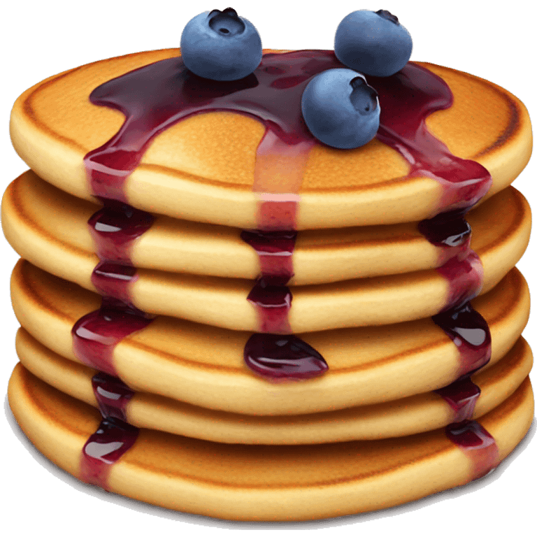 blueberry pancakes  emoji