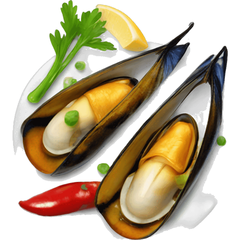 Chilli Mussels emoji