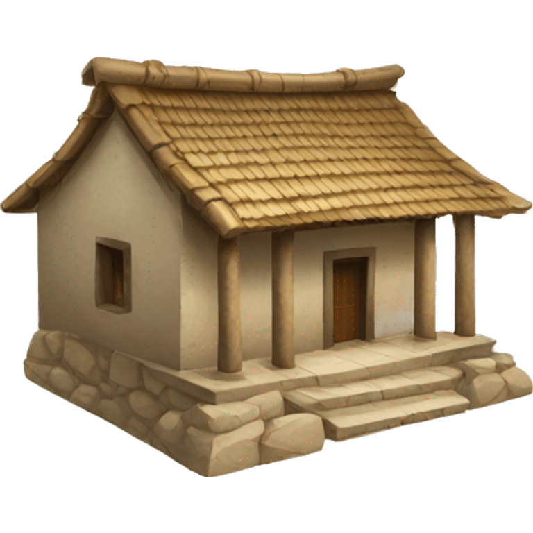 Ancient house emoji