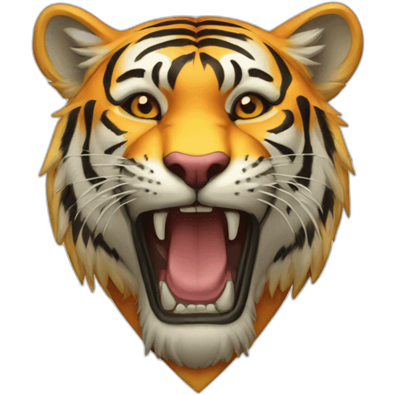 Coat of arm of Tiger  emoji