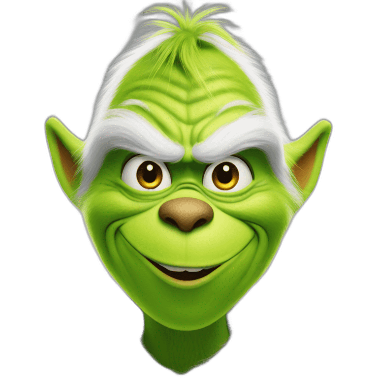 grinch happy emoji