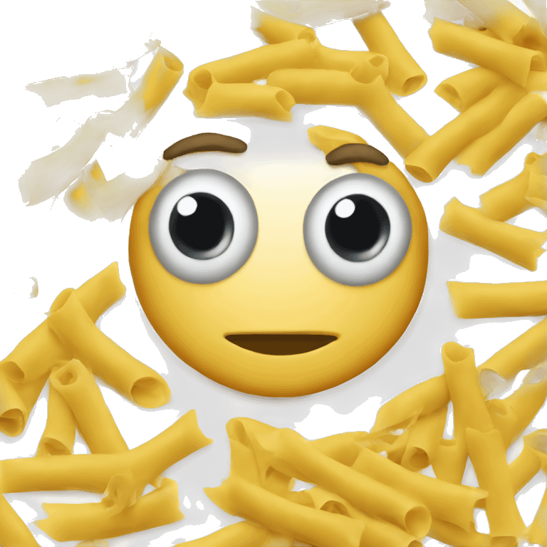 italian pasta with eyes  emoji