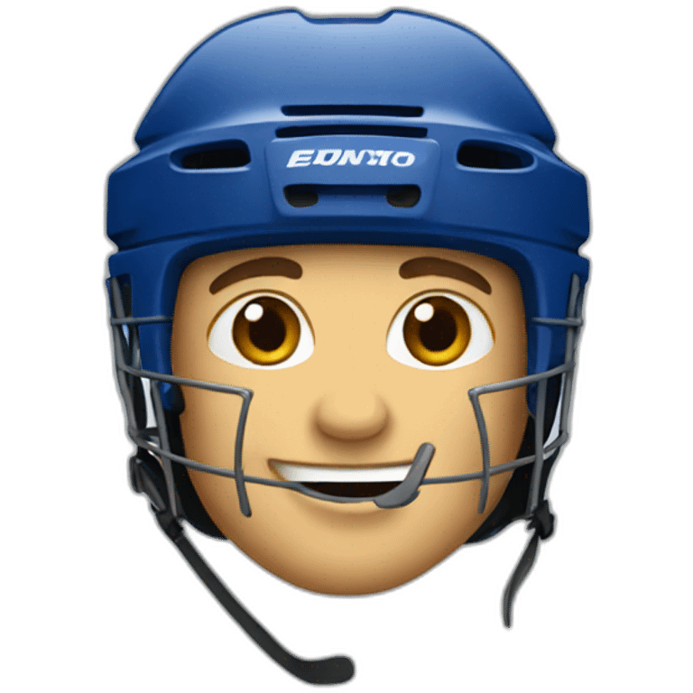 Hockey fan emoji