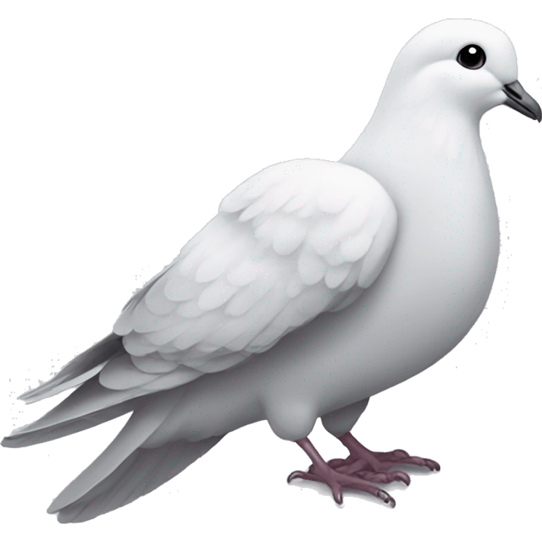 dove with feather emoji