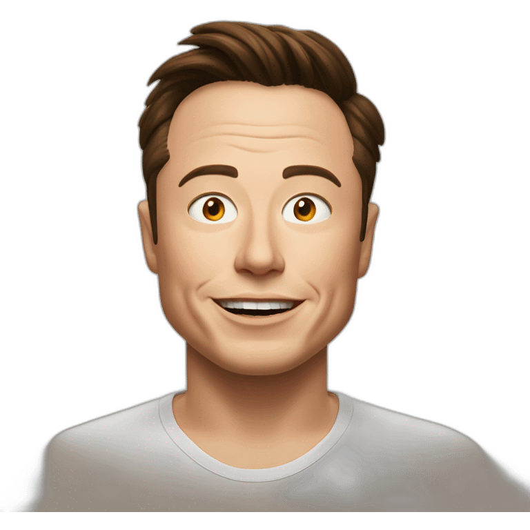 elon musk face surprise emoji