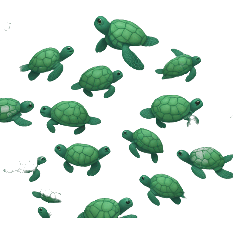 Sea turtle emoji