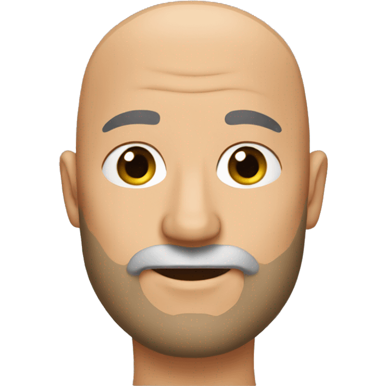 bald beard emoji