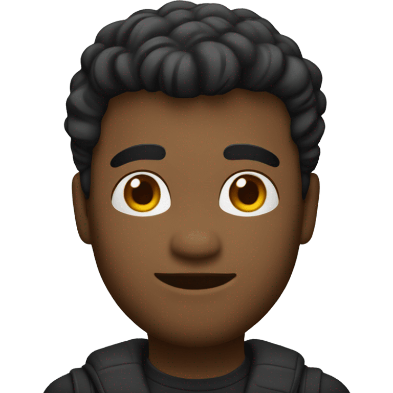 memoji hombre negro emoji