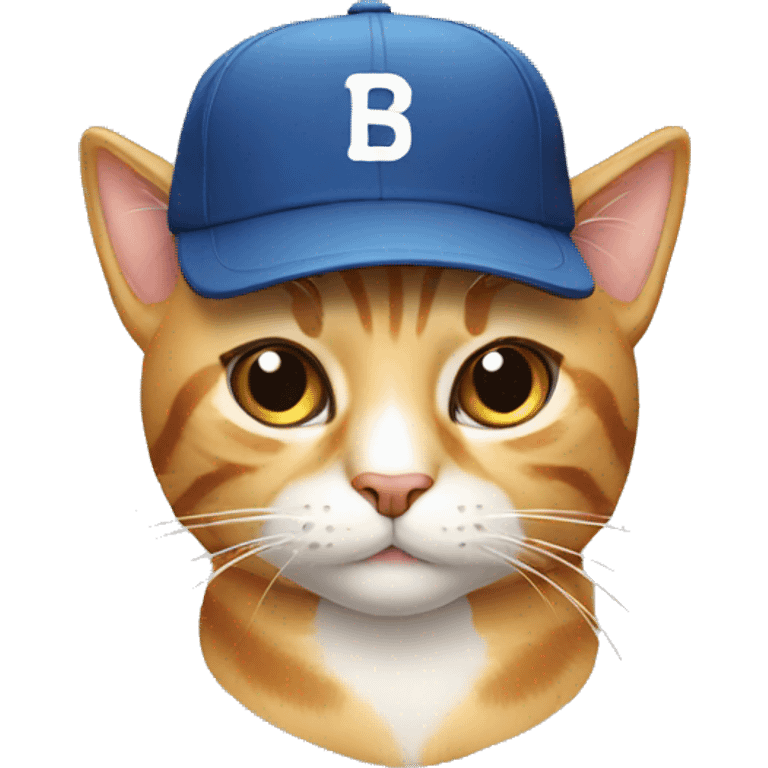 Cat with cap emoji