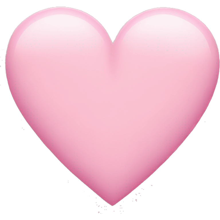 Heart babypink  emoji