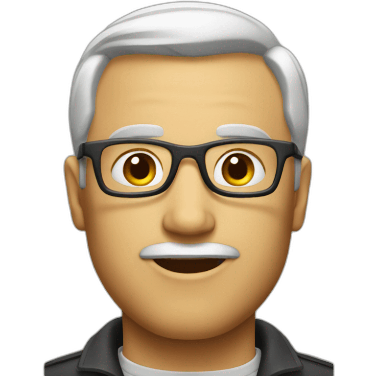 Smart man emoji