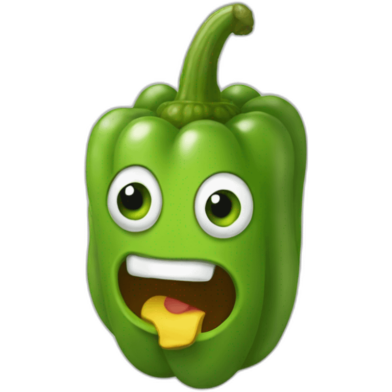 Cornichon qui pete emoji