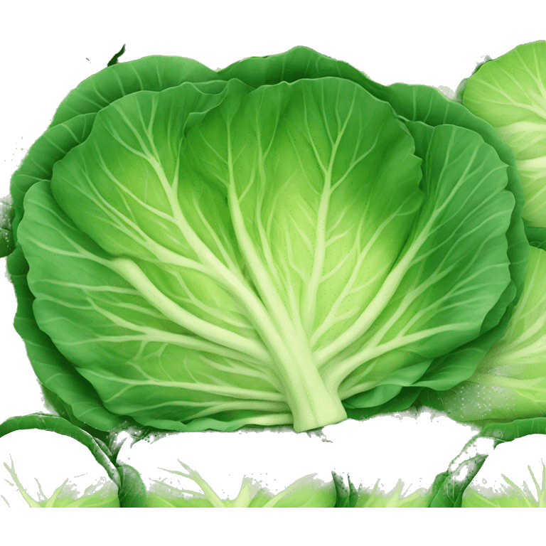 Beautiful cabbage  emoji