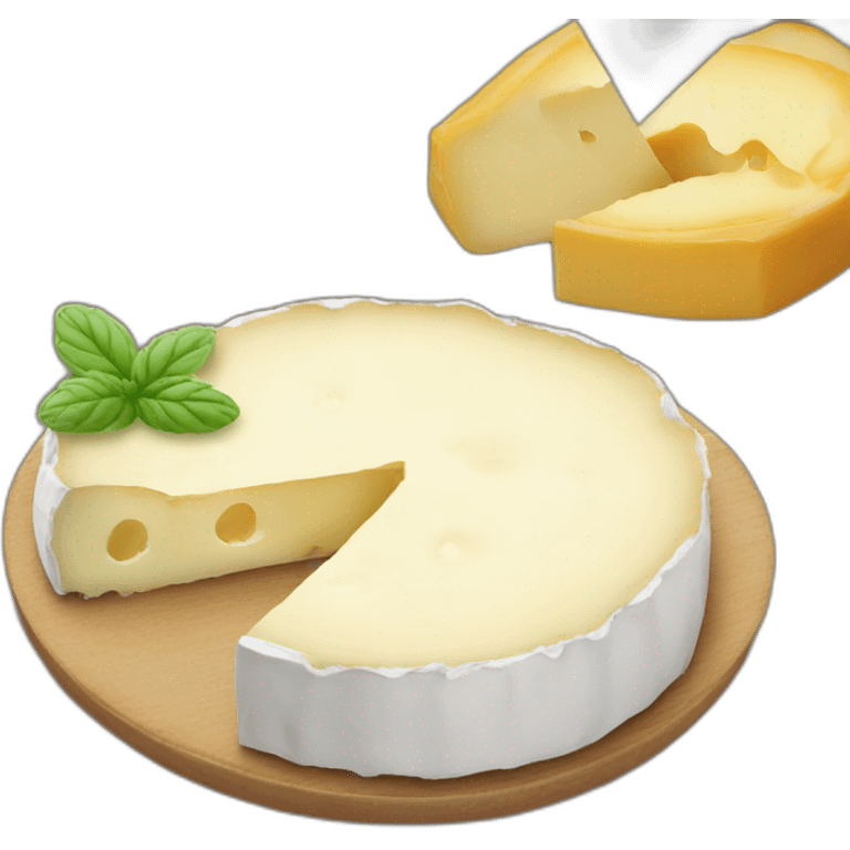 Camembert de chèvre emoji