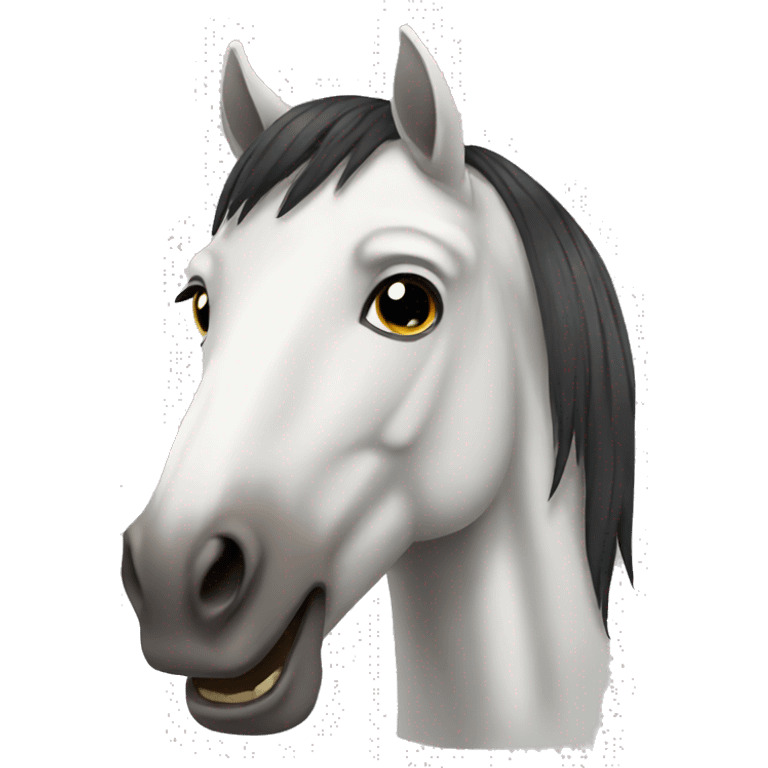 A horse emoji